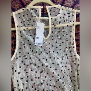 NWT Sequence mesh dress 💎